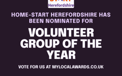 Please vote for Home-Start Herefordshire in the My Local Awards 2026